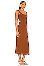 view 3 of 4 Celine Midi Dress in Coffee
