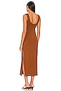 view 4 of 4 Celine Midi Dress in Coffee