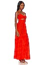 view 2 of 3 Zuri Midi Dress in Poppy