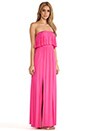 view 3 of 5 Flutterbye Maxi Dress in Hot Pink