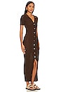 view 2 of 3 Undertow Dress in Espresso Bean