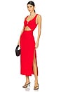 view 1 of 4 Camille Dress in Flame