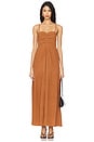 view 1 of 3 Mallorca Dress in Brown Sugar