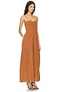 view 2 of 3 Mallorca Dress in Brown Sugar