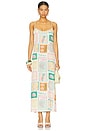 view 1 of 3 Summer Somewhere Slip Dress in Postcards