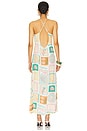 view 3 of 3 Summer Somewhere Slip Dress in Postcards