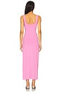 view 5 of 5 Camille Dress in Hottest Pink