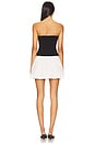 view 3 of 3 Sienna Mini Dress in Black & Cream