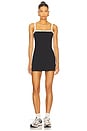 view 1 of 3 Nikki Dress in Black & Cream