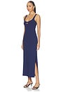 view 3 of 4 ROBE ALEXIS in Midnight Blue