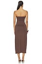 view 3 of 3 MAXIVESTIDO SALTY BLONDE in Espresso