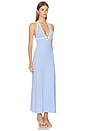 view 2 of 3 Shea Maxi Dress in Sky Blue & Cream