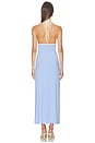 view 3 of 3 Shea Maxi Dress in Sky Blue & Cream