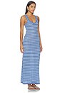 view 2 of 4 ROBE MAXI ROSALIE in Blue Lagoon