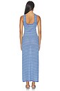 view 4 of 4 ROBE MAXI ROSALIE in Blue Lagoon