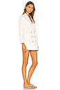 view 3 of 5 ROBE COURTE JENNA in Cream