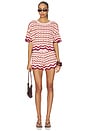 view 5 of 6 Sunchaser Short in Berry Spritz