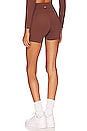 view 3 of 4 x Tessa Brooks Carter Biker Short in Cafe