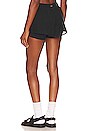 view 3 of 4 SHORT MULTI-ÉPAISSEUR LINE UP in Black