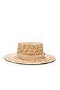 view 4 of 4 J'Adore Hat in Natural