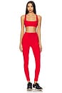 view 4 of 4 Uppercut Sports Bra in Flame