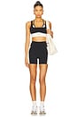 view 4 of 4 Full Force Sports Bra in Black & Cream