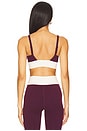 view 3 of 4 Unmatched Sports Bra in Plum & Cream