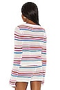 view 3 of 4 On The Horizon Sweater in Sea Island Stripe