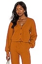 view 1 of 4 Romy Terry Sweater in Amber