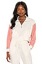 view 1 of 4 Best Life Terry Pullover in Primrose & Cream