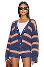 view 1 of 4 Montauk Cardigan in Montauk Stripe