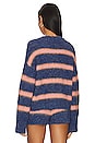 view 3 of 4 Montauk Cardigan in Montauk Stripe