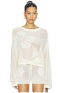 view 1 of 4 Island Time Sweater in Cream