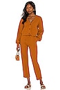 view 4 of 4 Dune Terry Pant in Amber