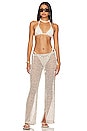 view 4 of 5 x Hanna Montazami Kai Pant in Along The Coast Mesh