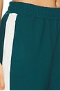 view 6 of 6 BACK TO BACK スウェットパンツ in Deep Teal & Cream
