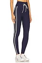 view 2 of 6 Sutton Legging in Midnight Blue & Cream