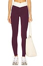 view 1 of 6 Unmatched Legging in Plum & Cream
