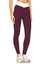 view 2 of 6 Unmatched Legging in Plum & Cream