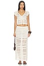 view 5 of 6 Tula Skirt in Cream