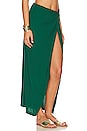 view 2 of 4 Mia Coverup Skirt in Emerald
