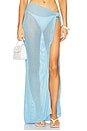 view 1 of 6 Soleil Sarong Skirt in Seaspray