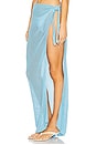 view 3 of 6 Soleil Sarong Skirt in Seaspray