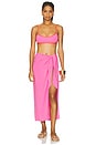 view 5 of 6 Portela Sarong in Bubblegum