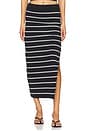 view 2 of 6 Amalfi Skirt in Vista Point Stripe