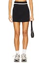 view 1 of 6 Tempo Skirt in Black & Cream
