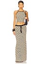 view 5 of 6 La Bianca Skirt in Tip The Scales Stripe