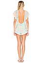 view 3 of 3 Connie Romper in Bungalow Palm