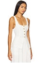 view 2 of 4 Sofie Vest in White