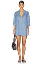 view 4 of 4 Oasis Tunic in Chambray